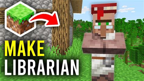 how to make a librarian villager|How to Make a Librarian Villager in Minecraft .